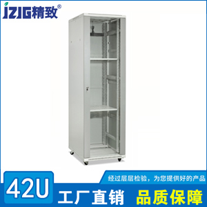 電腦灰玻璃門(mén)42U網(wǎng)絡(luò)機(jī)柜