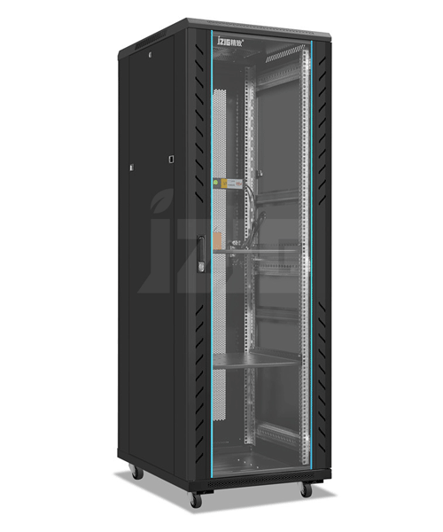 黑色玻璃門37U標(biāo)準機柜